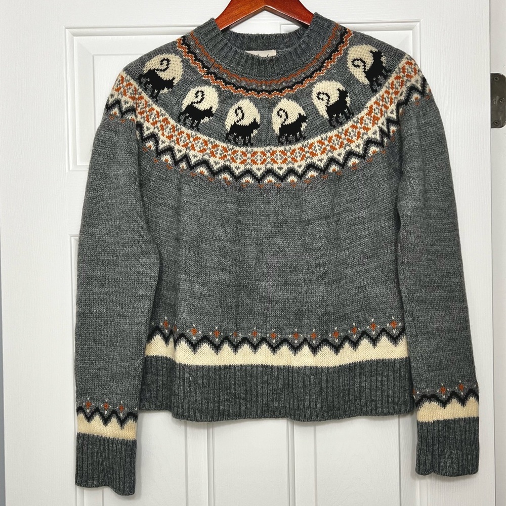 Kiel James Patrick Black Cat Sweater - Picture 2 of 4